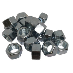 1/2 - 20UNF Full Nut BS 1768 Grade 1 Zinc Plated (Pack of 20) Service Item Thunderfix 902869