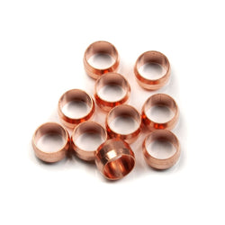 10mm Compression Olives Copper For 10mm Copper Plumbing Pipe (Pack of 10) Compression Olives Thunderfix 100204