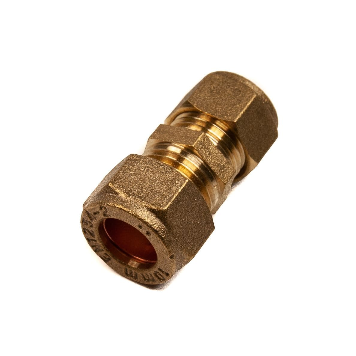 10mm x 8mm Compression Reducer Coupling Brass Compression Reducing Couplings Thunderfix 100102