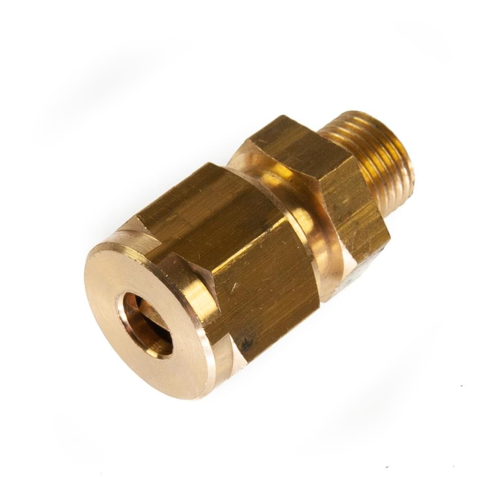 6mm x 1/8" BSP Adaptor Male Straight Compression Coupling Brass CxMI Service Item Thunderfix 901572