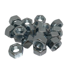 7/16 - 20UNF Full Nut BS 1768 Grade 1 Zinc Plated (Pack of 20) Service Item Thunderfix 902870