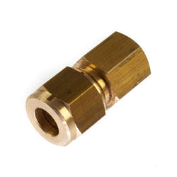 8mm x 1/8" BSP Female Compression Coupling Brass CxFI Compression Female Adaptors Thunderfix 901559