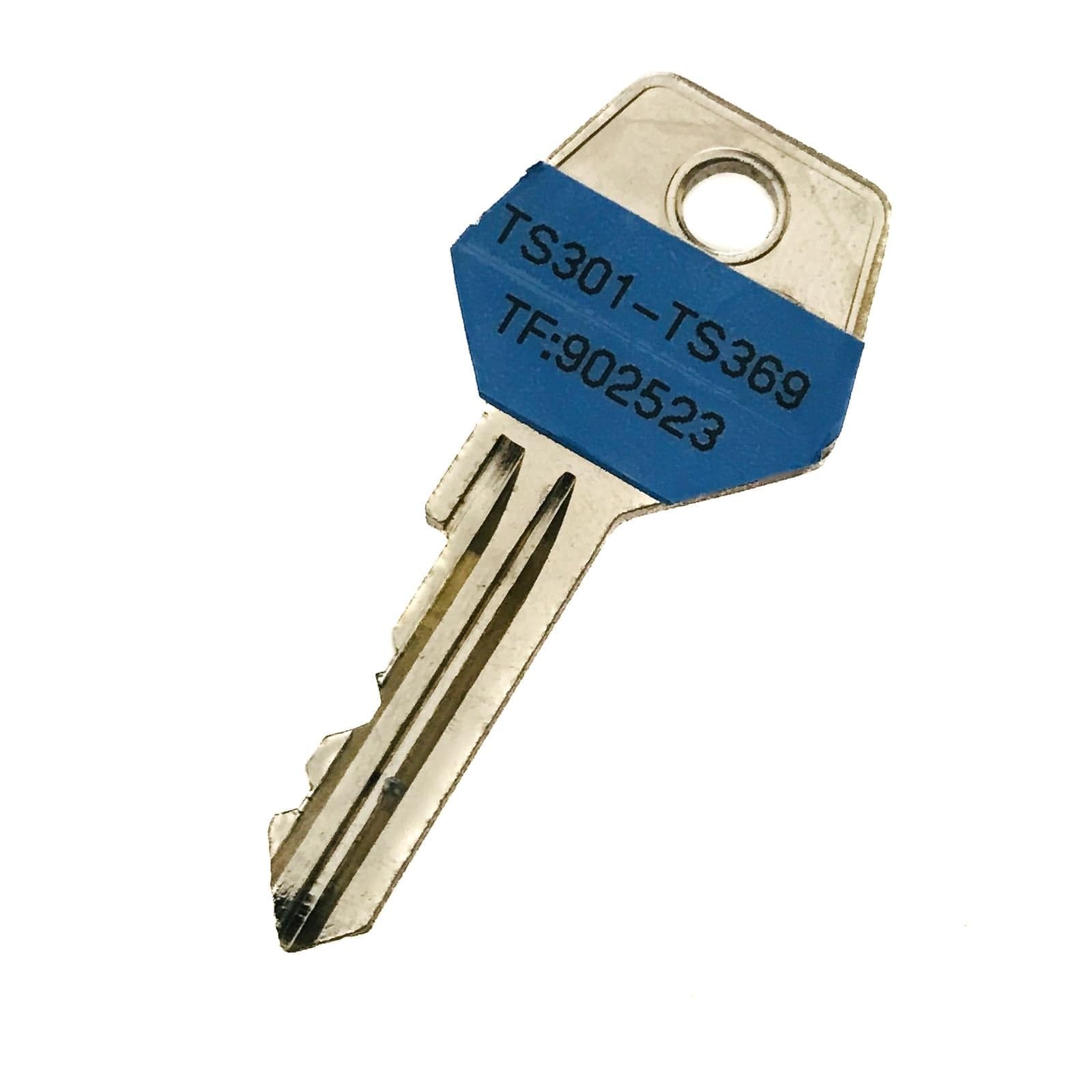 Classic Car Key TS Series Vehicle Key Cut to Code (TS301 to TS369) Vintage Car Service Item Thunderfix 902523