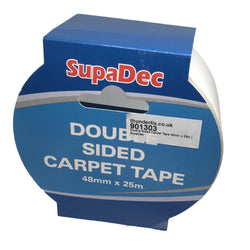 Double Sided Carpet Tape 48mm x 25m | SupaDec Double Sided Tape SupaDec 901303