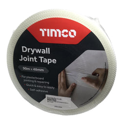 Drywall Joint Tape Self Adhesive 48mm x 90m | Timco Foil Tape Timco 900763