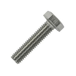 M10 X 30mm Set Screw Stainless Steel A2-70 DIN 933 | (Singles) Service Item Thunderfix 901615