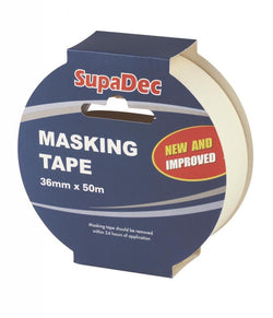 Masking Tape 36mm x 50m | SupaDec Masking Tape SupaDec 900319