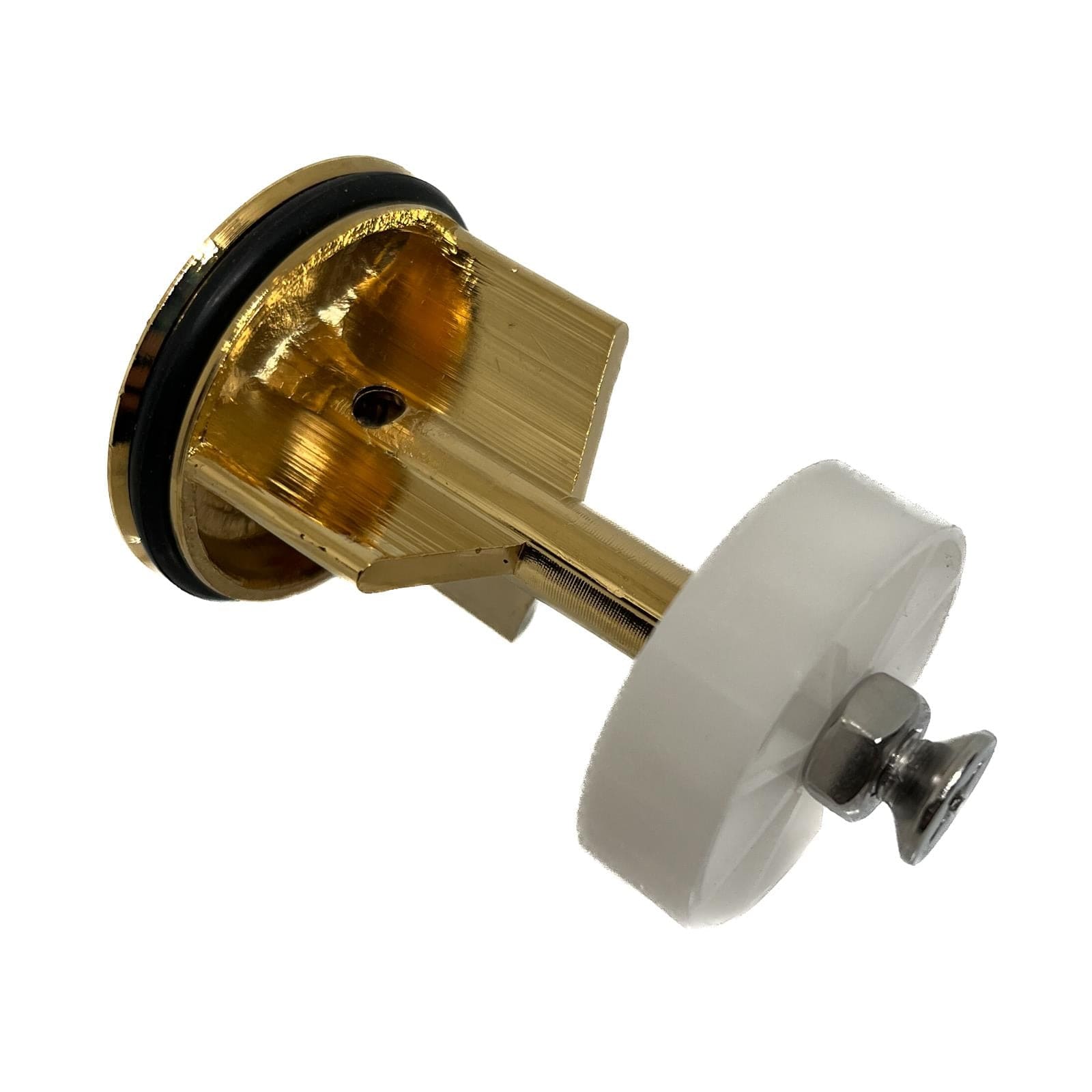 Pop Up Sink Plug Brass Finish Replacement for Basin Waste Service Item Thunderfix 903368