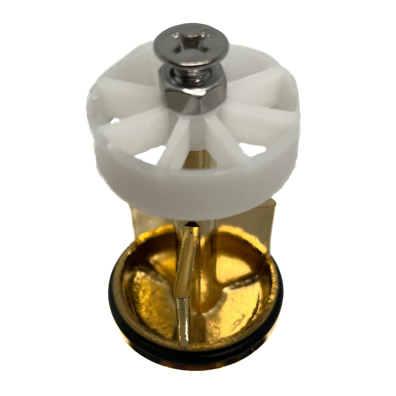Pop Up Sink Plug Brass Finish Replacement for Basin Waste Service Item Thunderfix 903368