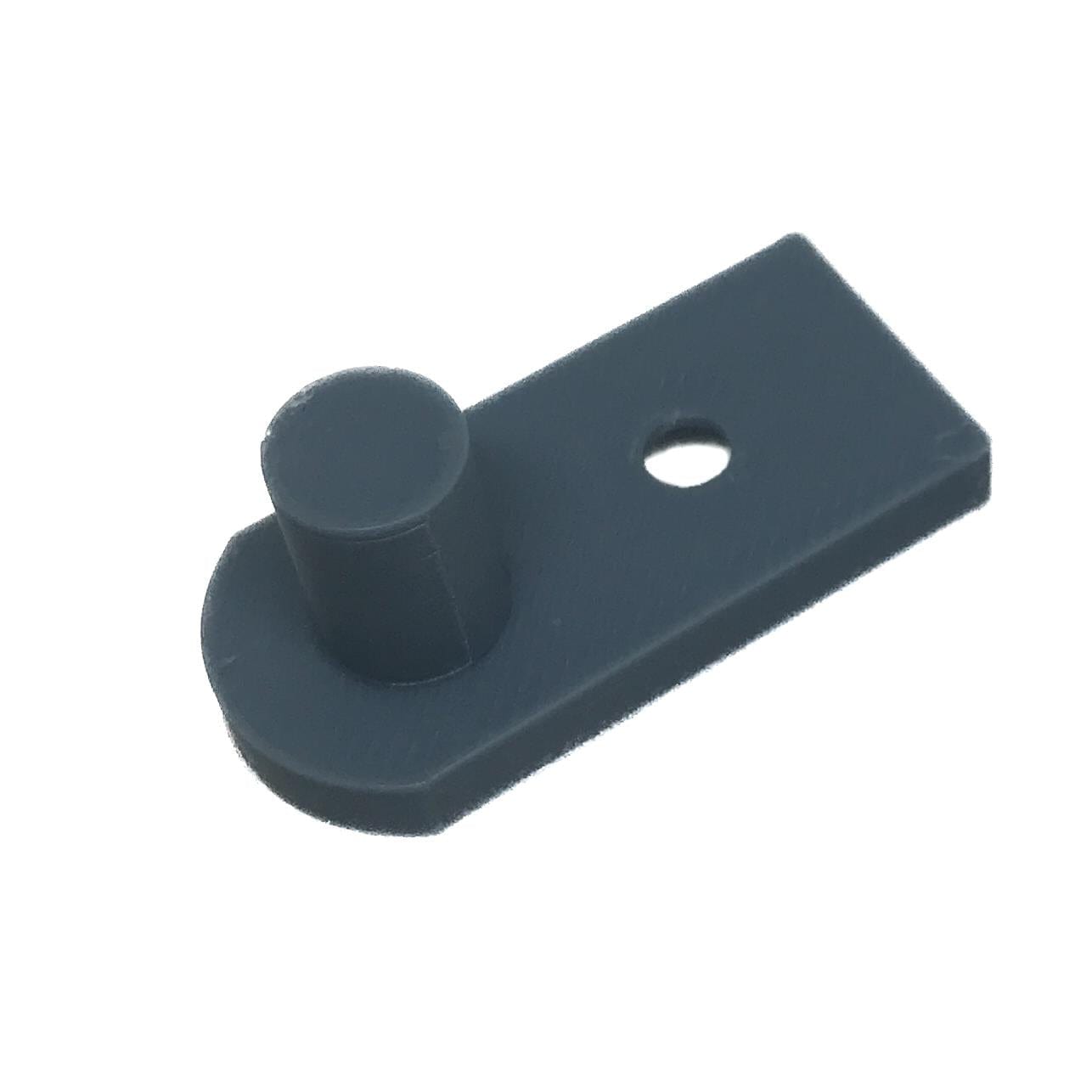 Shower Door Hinge Replacement Single Pin Pivot Design Grey Plastic (Pack of 2) Service Item Thunderfix 903249