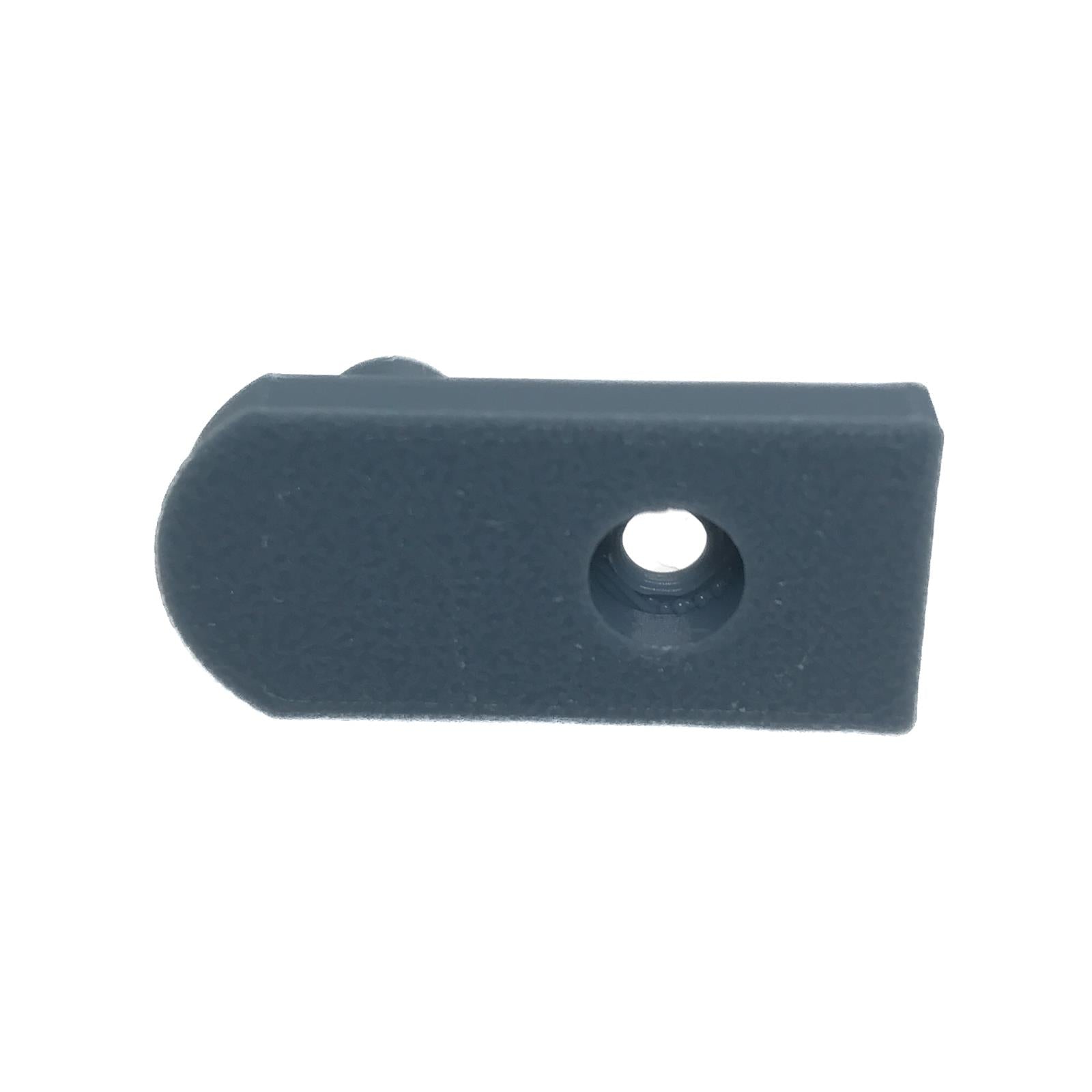 Shower Door Hinge Replacement Single Pin Pivot Design Grey Plastic (Pack of 2) Service Item Thunderfix 903249