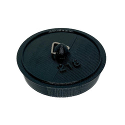 Sink Bath Plug Black Tapered Suits 51mm to 56mm Openings 2 1/8" - 54mm Service Item Thunderfix 903423