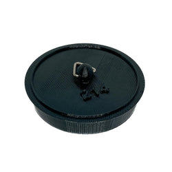 Sink Bath Plug Black Tapered Suits 54mm to 59mm Openings 2 1/4" - 57mm Service Item Thunderfix 903424