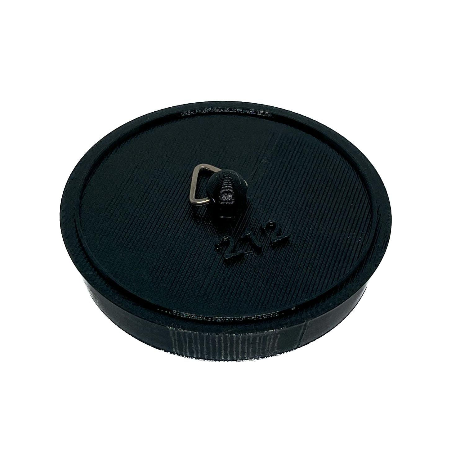 Sink Bath Plug Black Tapered Suits 60mm to 65mm Openings 2 1/2" - 63mm Service Item Thunderfix 903426