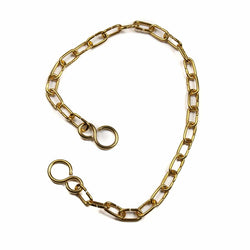 Sink Chain Brass Links 300mm 12" Long Plug Chain Sink Chains Thunderfix 100305