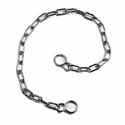 Sink Chain Chrome Plated 300mm 12" Long Plug Chain Sink Chains Thunderfix 100402