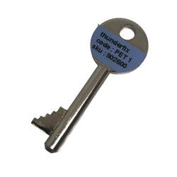 Squire Padlock Key PET Number 1 PET 1 for No 220/330 Squire Lock Service Item Unbranded 902600