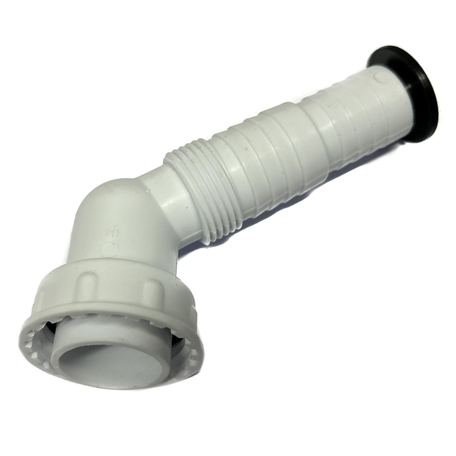 Washing Machine Trap Angled Drain Hose Connector 1" BSP - 30mm Thread Service Item Thunderfix 903412