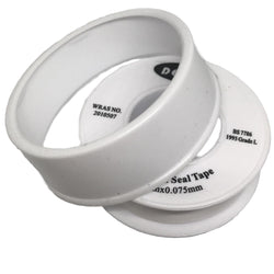 Water PTFE Tape 12m x 12mm x 0.075 Jointing Tape Sealants Thunderfix 100439