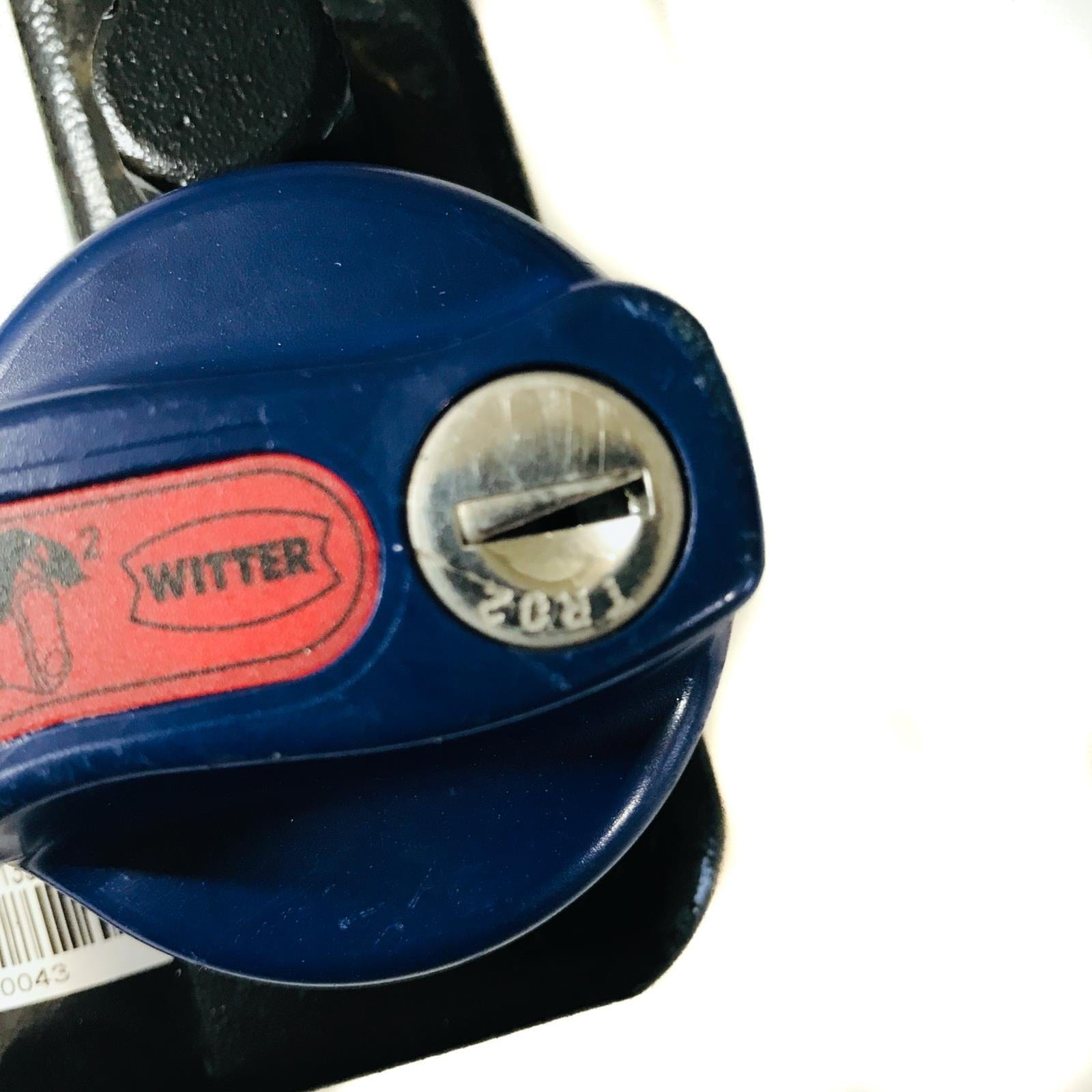 Witter TR08 Detachable Towbar Hitchlock Key Brink Tow Trust TR 08 TR8 Spare Key Service Item Thunderfix 902537