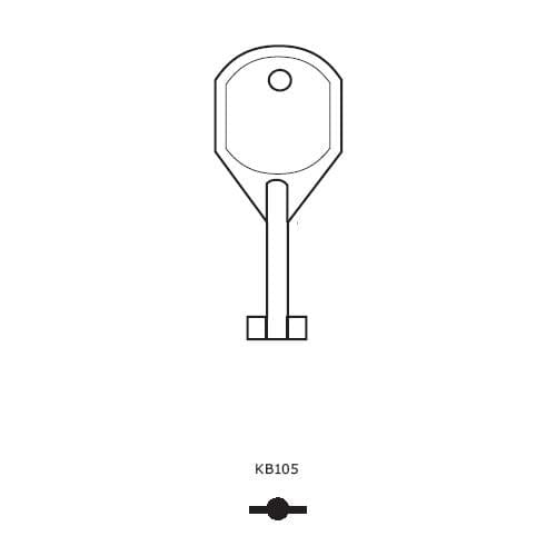 WMS Window Key Double Bit Replacement Window Handle Key Window Keys WMS 100048
