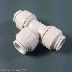 10mm Pushfit Equal Tee John Guest Speedfit Plumbing Fittings - Thunderfix Hardware