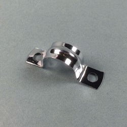 15mm Chrome Plated Saddle Pipe Clip - Thunderfix Hardware