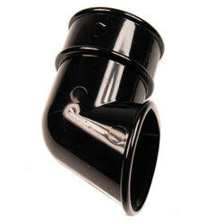 68mm Drain Pipe Down Pipe Shoe Black - Thunderfix Hardware