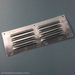 Air Louvre Ventilation Grille 9" x 3" Aluminium - Thunderfix Hardware