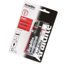 Araldite Rapid Tube 2 x 15ml Adhesive Glue Araldite 900762