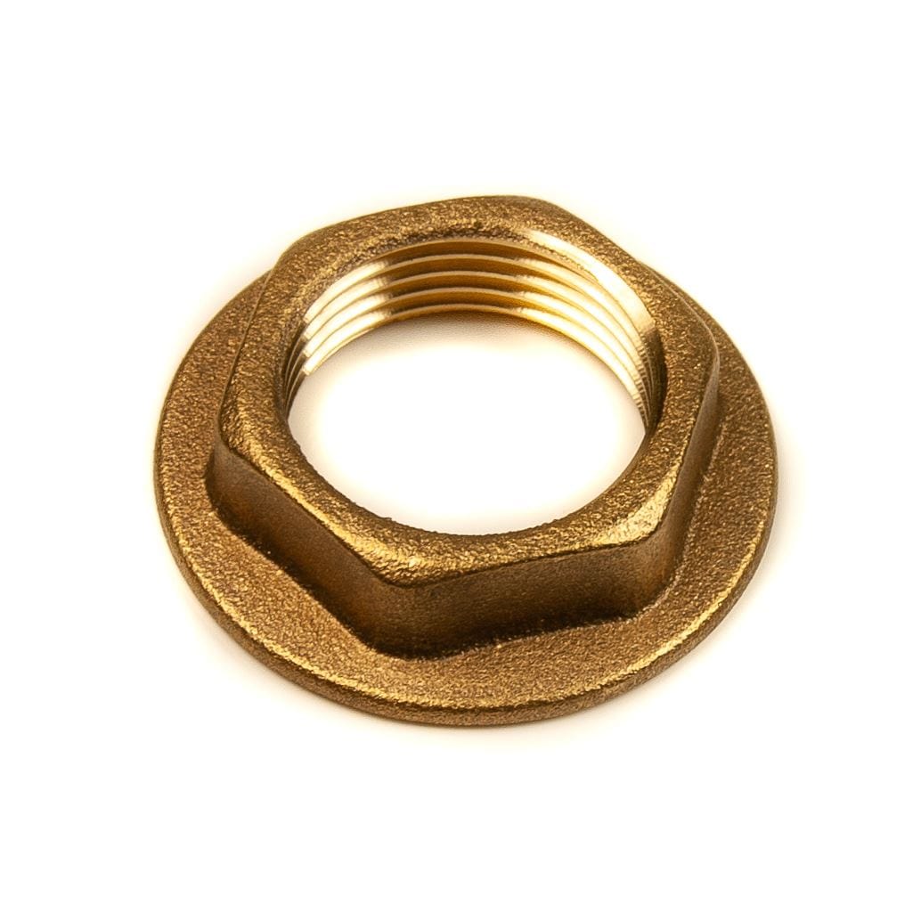 Brass Flanged Backnut 3/4" BSP For Bath Taps Fits 24.1mm Thread - Thunderfix Hardware