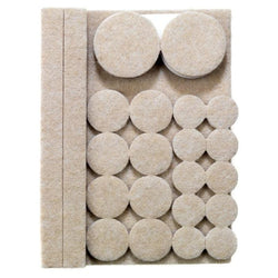 Felt Pads Set 5mm Deep Furniture Protection (Pack of 27) Service Item Unbranded 901894