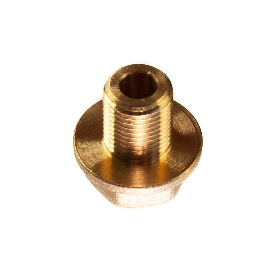 Flanged Blanking Plug 1/8" BSP Blanking Cap Brass 9.62mm Male Thread Service Item Thunderfix 902057