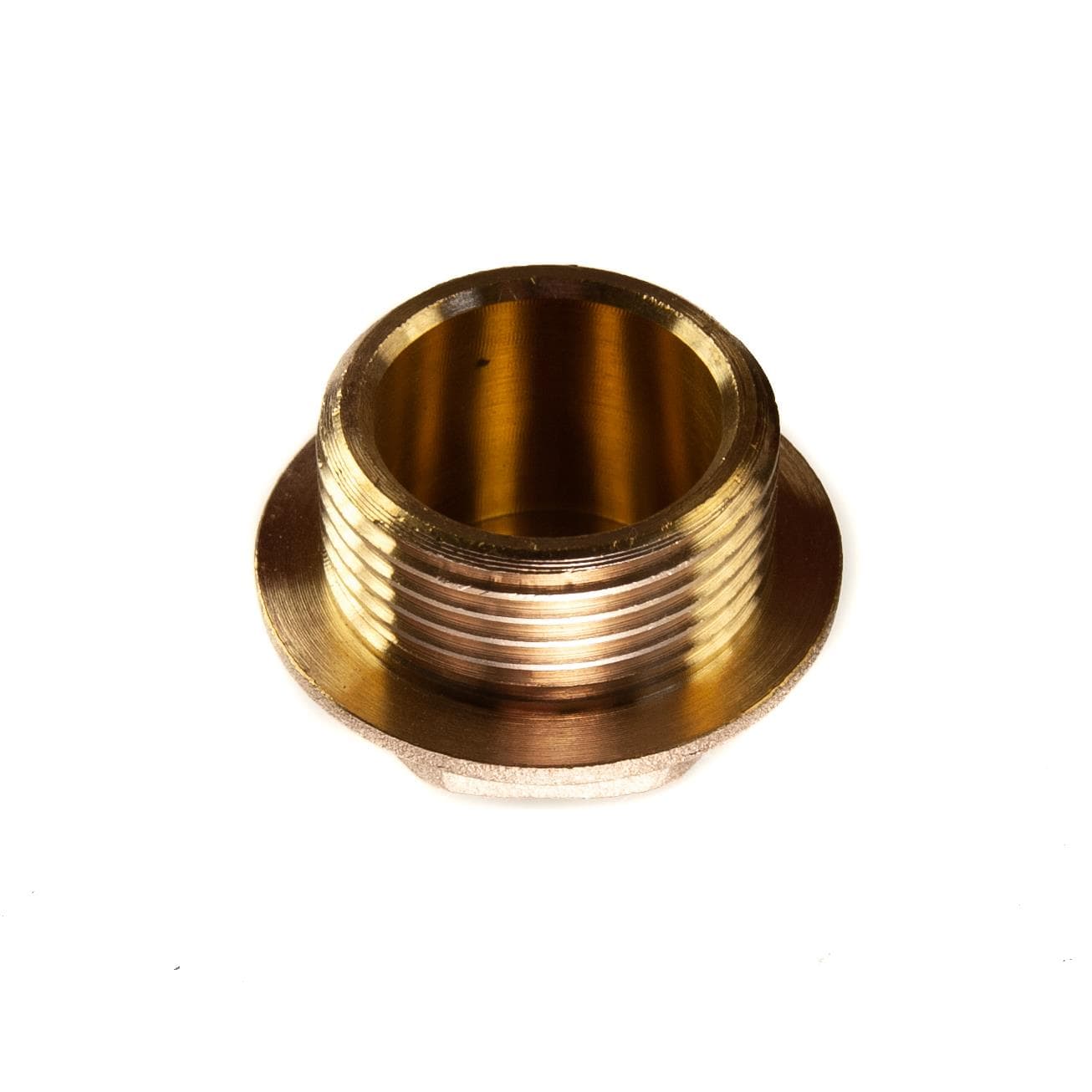 Flanged Blanking Plug 3/4" BSP Blanking Cap Brass 26.30mm Male Thread Service Item Thunderfix 902060