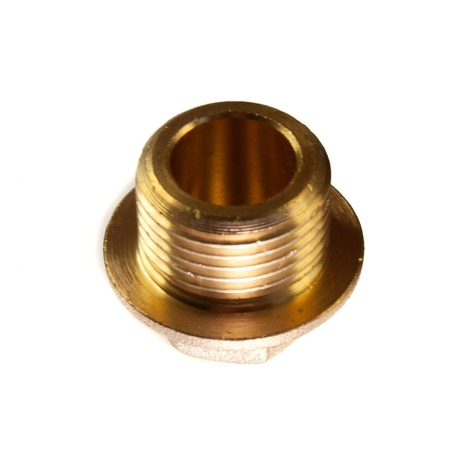 Flanged Blanking Plug 3/8" BSP Blanking Cap Brass 16.53mm Male Thread Service Item Thunderfix 902059