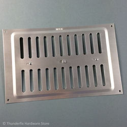 Hit & Miss Air Ventilation Grille 9" x 6" Aluminium - Thunderfix Hardware