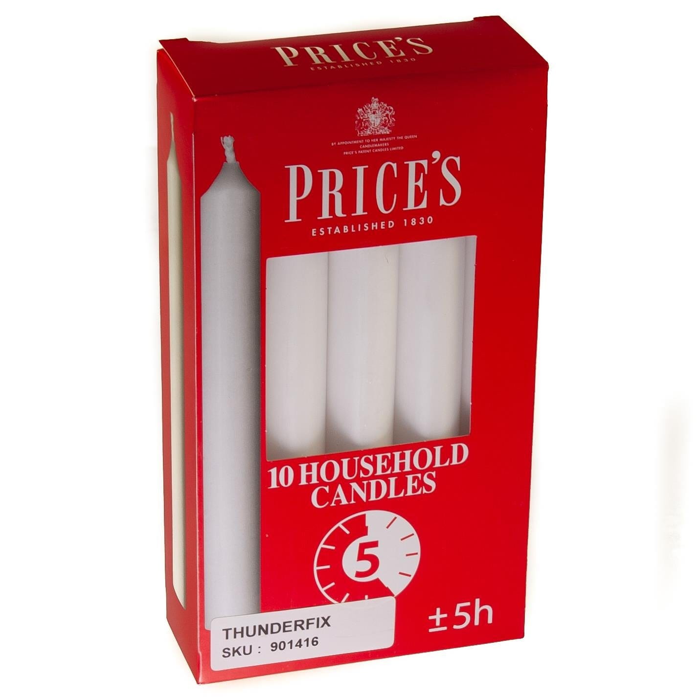 Household Candles (Pack of 10) | Prices Service Item Prices 901416