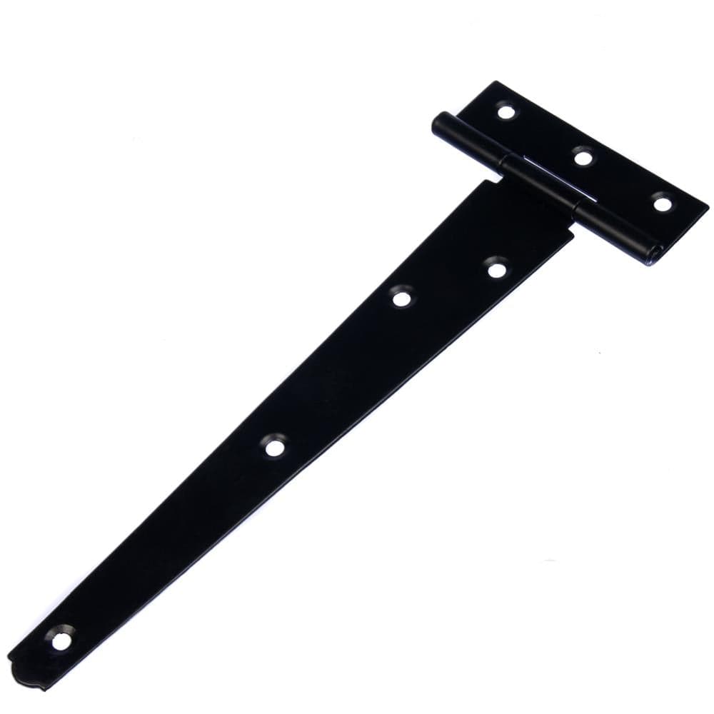 Light Tee Hinge 8" - 200mm - Black Hinges Unbranded 901065