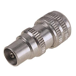 Metal Coax Plug | Dencon | PP TV and Satellite Dencon 901001