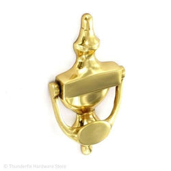 Victorian Brass Urn Door Knocker 125mm Traditional - Thunderfix Hardware