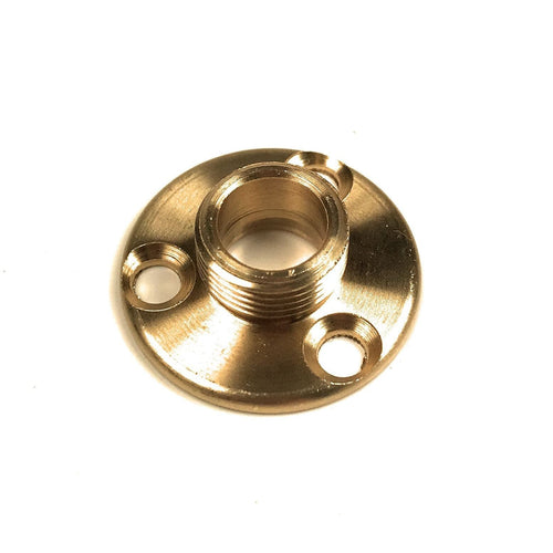 1/2" Brass Back Plate Lamp Holder Fitting