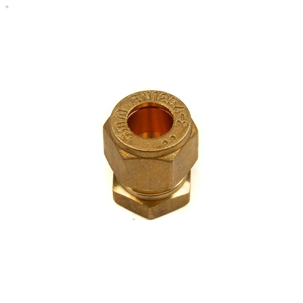 10mm Compression Stop End Brass - Plumbing Pipe Fittings Joints ...