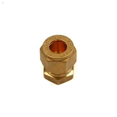 10mm Compression Stop End Brass