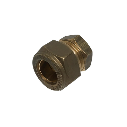 12mm Compression Stop End Brass