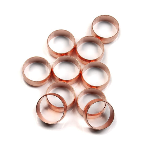 15mm Compression Olives Copper For 15mm Copper Plumbing Pipe (Pack of 10)