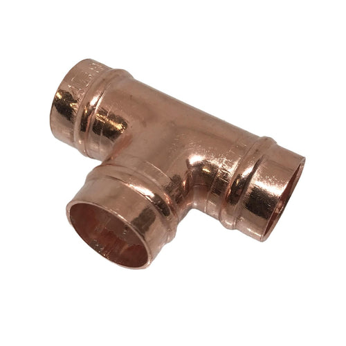 15mm Solder Ring Equal Tee Yorkshire Copper