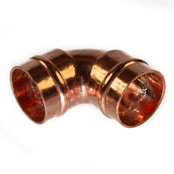22mm Solder Ring Elbow Yorkshire 90 Degrees Copper Solder Ring Fittings Thunderfix 100273
