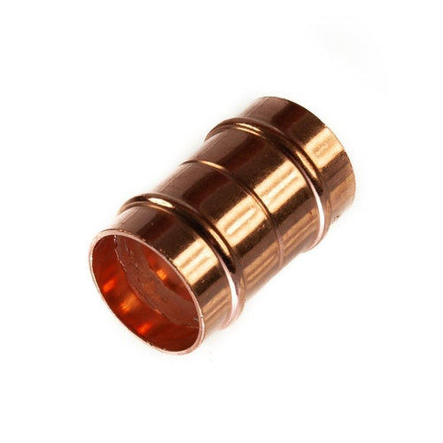22mm Solder Ring Straight Coupling Copper
