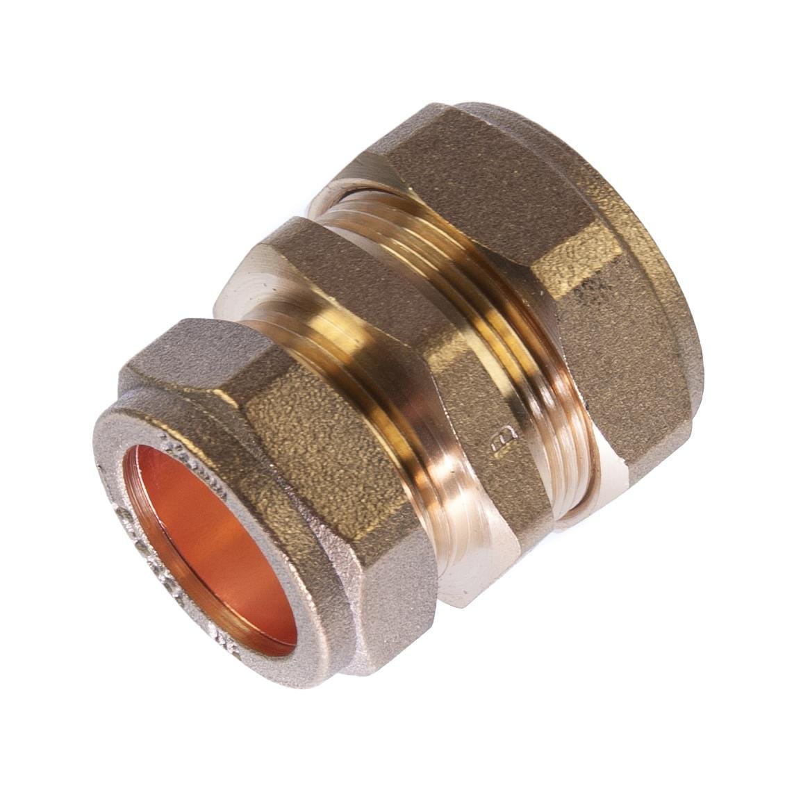 Compressor Reducing Coupling 28mm x 22mm Compression Reducer Coupling Brass – Thunderfix Hardware