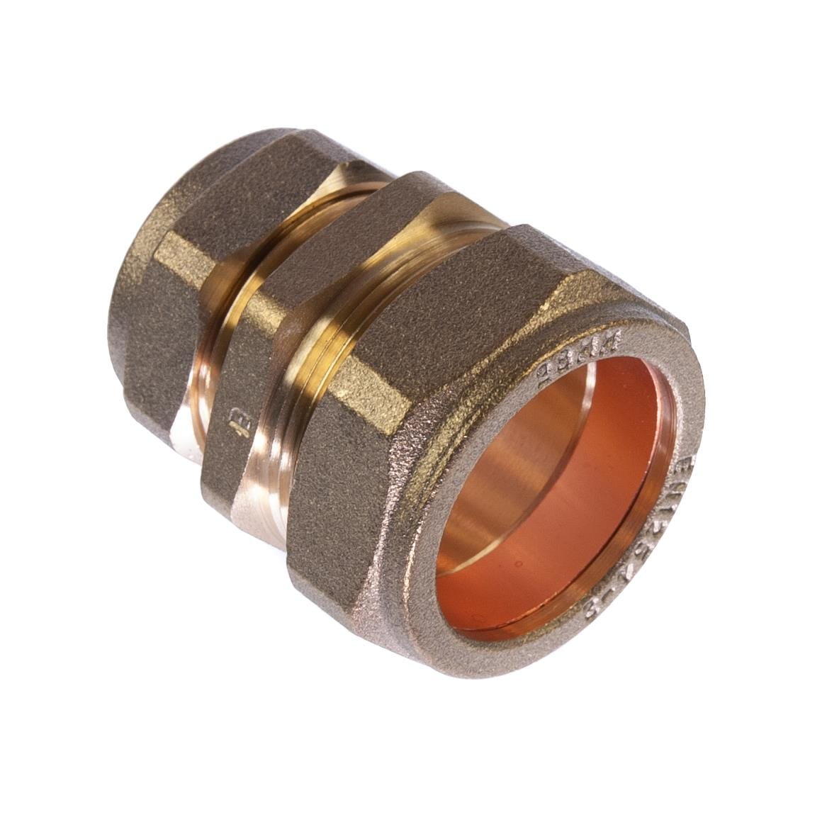 28mm x 22mm Compression Reducer Coupling Brass Compression Reducing Couplings Thunderfix 100107